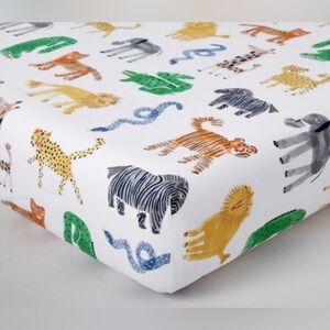Pottery Barn Kids Safari Themed Sheets
